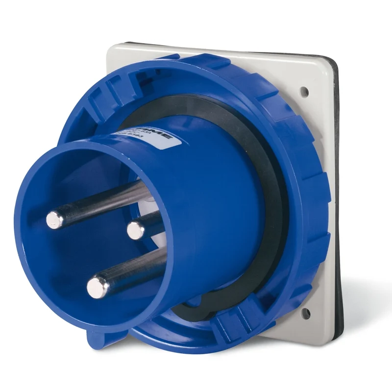 PRESA PER APPARECCHI DA INCASSO SCAME OPTIMA 125A 2P+T 200-250V IP66/IP67 246.12593