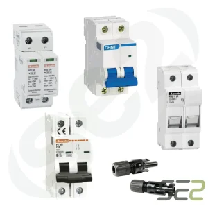 Kit Elettrico Fotovoltaico Monofase - 2 Stringhe