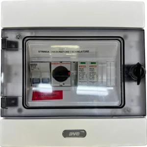 FVAC5/6KW-M - quadro AC cablato e certificato per impianti fotovoltaico da 5Kw 6Kw monofase (solo marchi italiani)