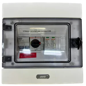 FVDC600V - Quadro di stringa cablato e certificato per impianti fotovoltaico 1 stringa da 600Vdc (Tutti marchi Italiani)
