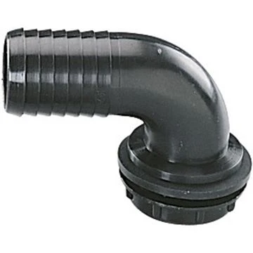 Raccordo gomito con curva grande Ø 40 mm