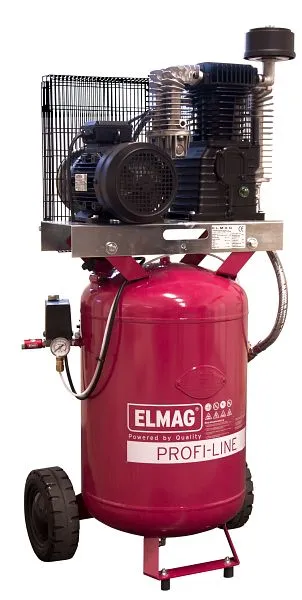 Compressore ELMAG PROFI-LINE PL-V 600/10/100 D (mobile con filtro regolatore) 11050