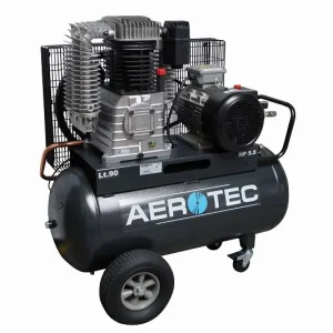Compressore industriale pistoni AEROTEC aria compressa 400V lubrificato ad olio 580 l/min mobile 2 stadi 2010191