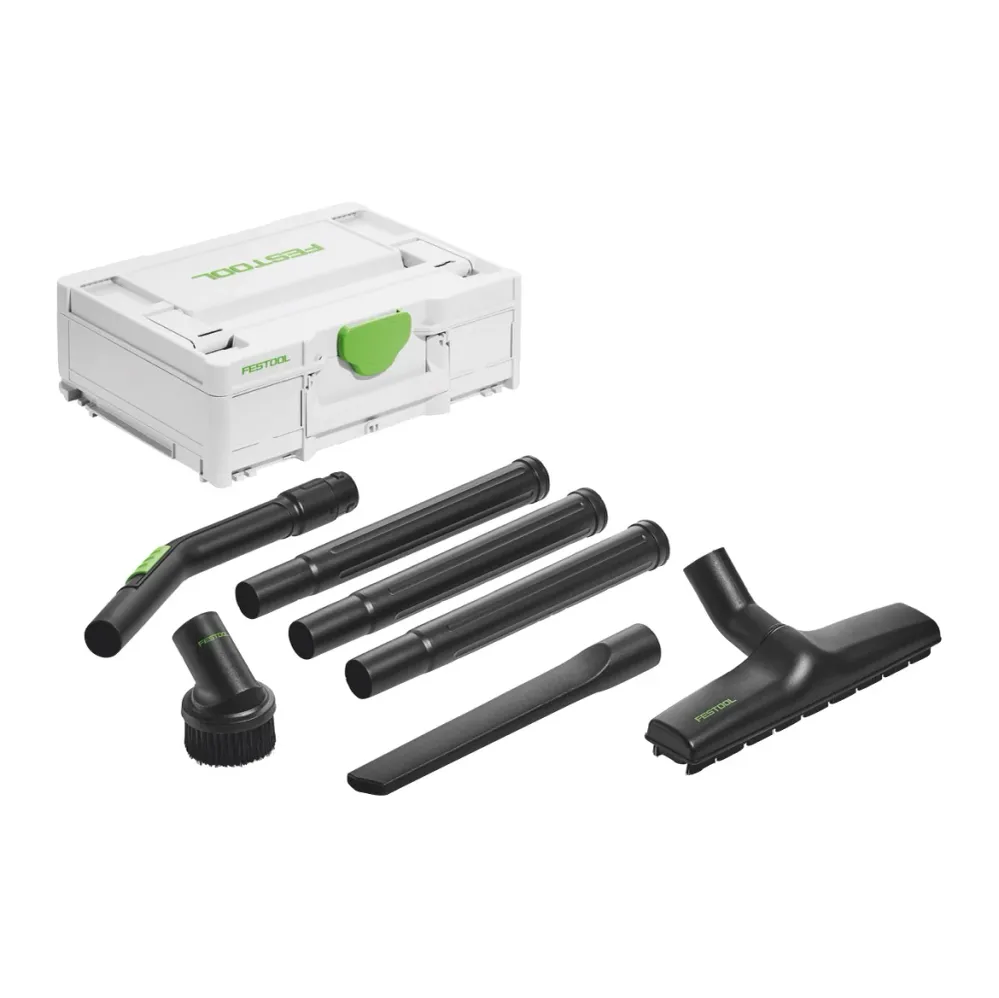 Festool RS-ST D 27/36-Plus set di pulizia standard ( 577257 ) + tubi di prolunga + ugelli + Systainer successore di 576839