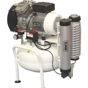 Compressore dentale ELMAG 240/8/25W EXTREME 2D 25L 1.5CV incluso essiccatore ad adsorbimento 21101