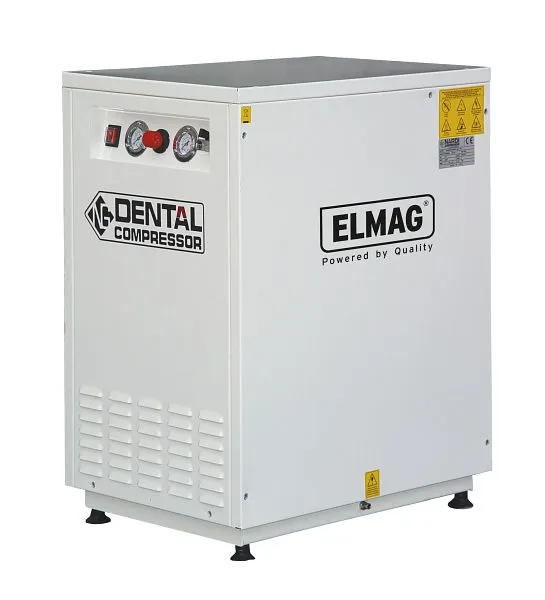 Compressore dentale ELMAG 240/8/30W-SILENT EXTREME SV 30L 1.5CV senza essiccatore 21112