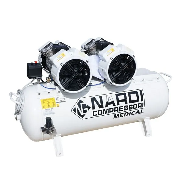 Compressore pistoni silenzioso AEROTEC XTR 8V-270 L senza essiccatore con controllo pressostato 2017102