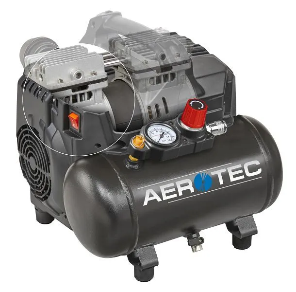 Compressore silenzioso AEROTEC SUPERSIL 6 oil-free - 230 V 2010261