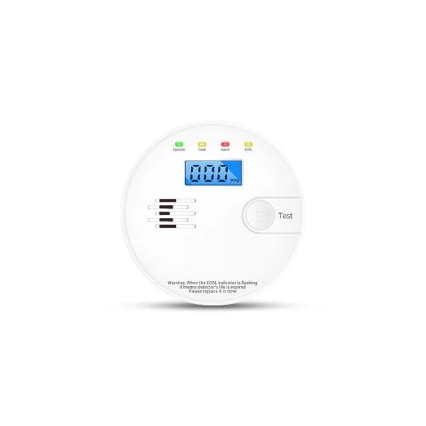 RILEVATORE MONOSSIDO DI CARBONIO STAND ALONE BATTERIA 710053