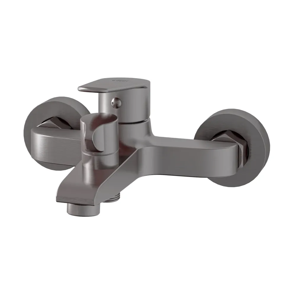 Miscelatore vasca esterno senza set doccia Gedy collezione Como finitura GUN METAL