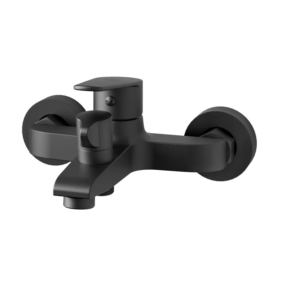 Miscelatore vasca esterno senza set doccia Gedy collezione Como finitura NERO MATT