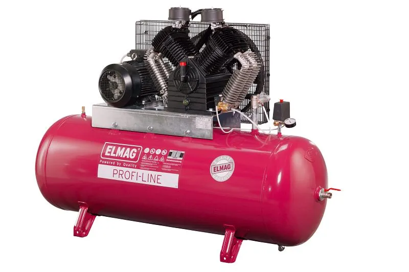 Certificato ISO 8573 Compressore ELMAG PROFI-LINE PL 1600/10/270 D con sistema stella-triangolo 11034