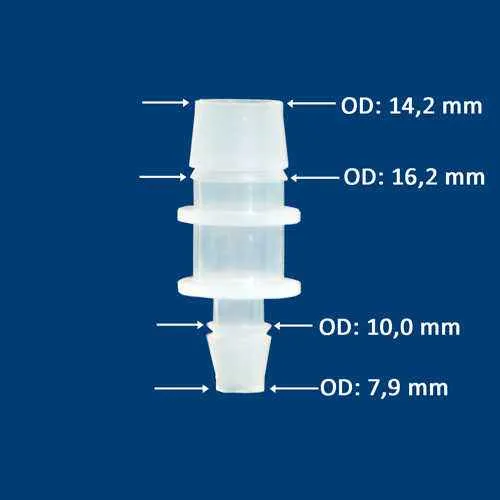 Riduzione tubo SC 14,2 x 7,9 mm - THC-SC-14-8