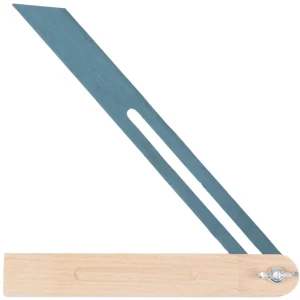 KS TOOLS Squadra semplice,250mm,legno ( 300.0240 )
