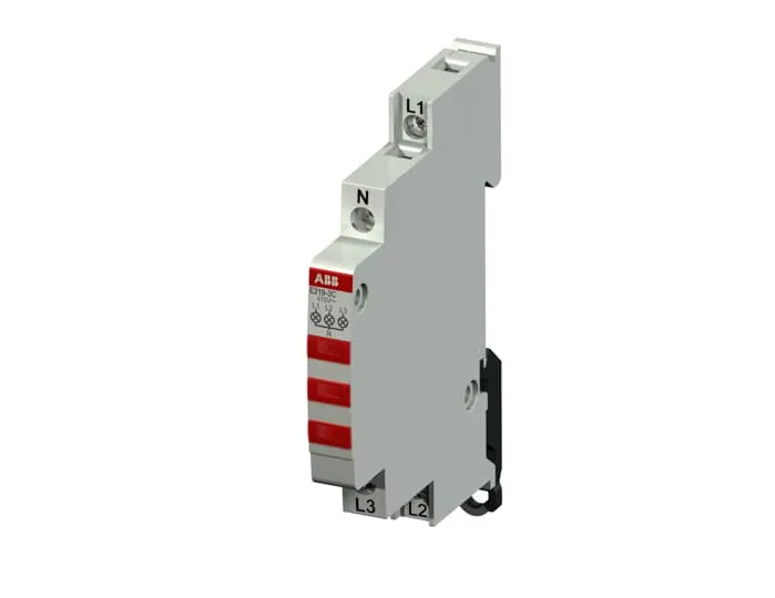Abb M141330 - Spia luminosa rossa/rossa/rossa‚ 415/250 V c..