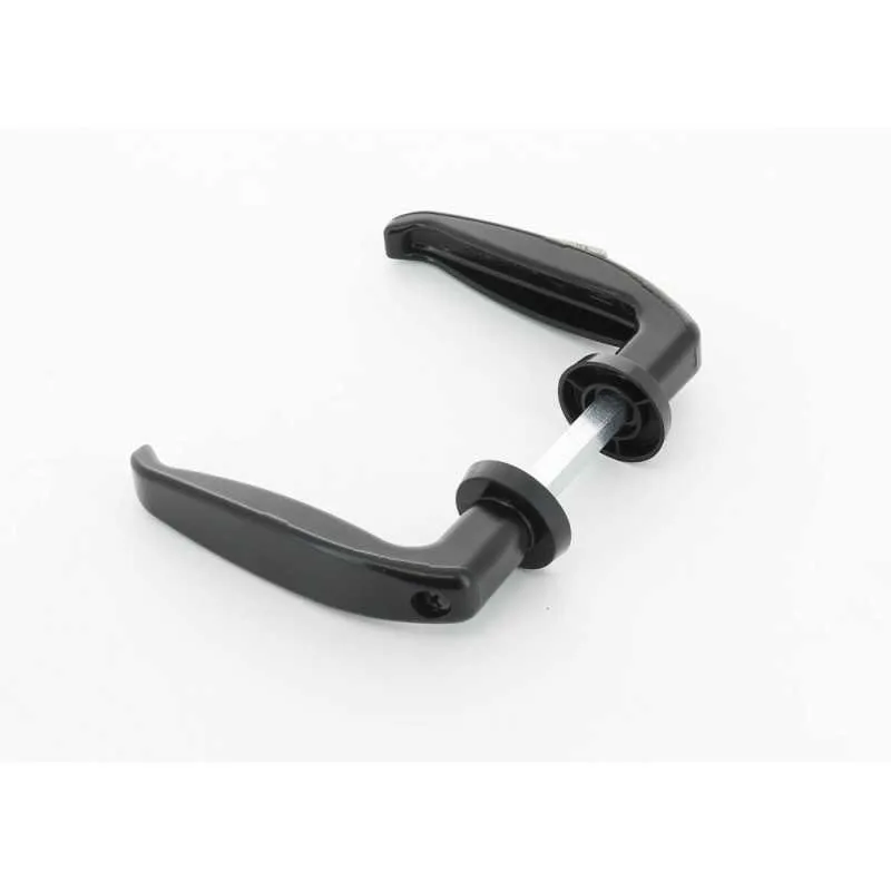 Catenaccio di Sicurezza Maniglia zama nera - q.8-25x35 - comunello