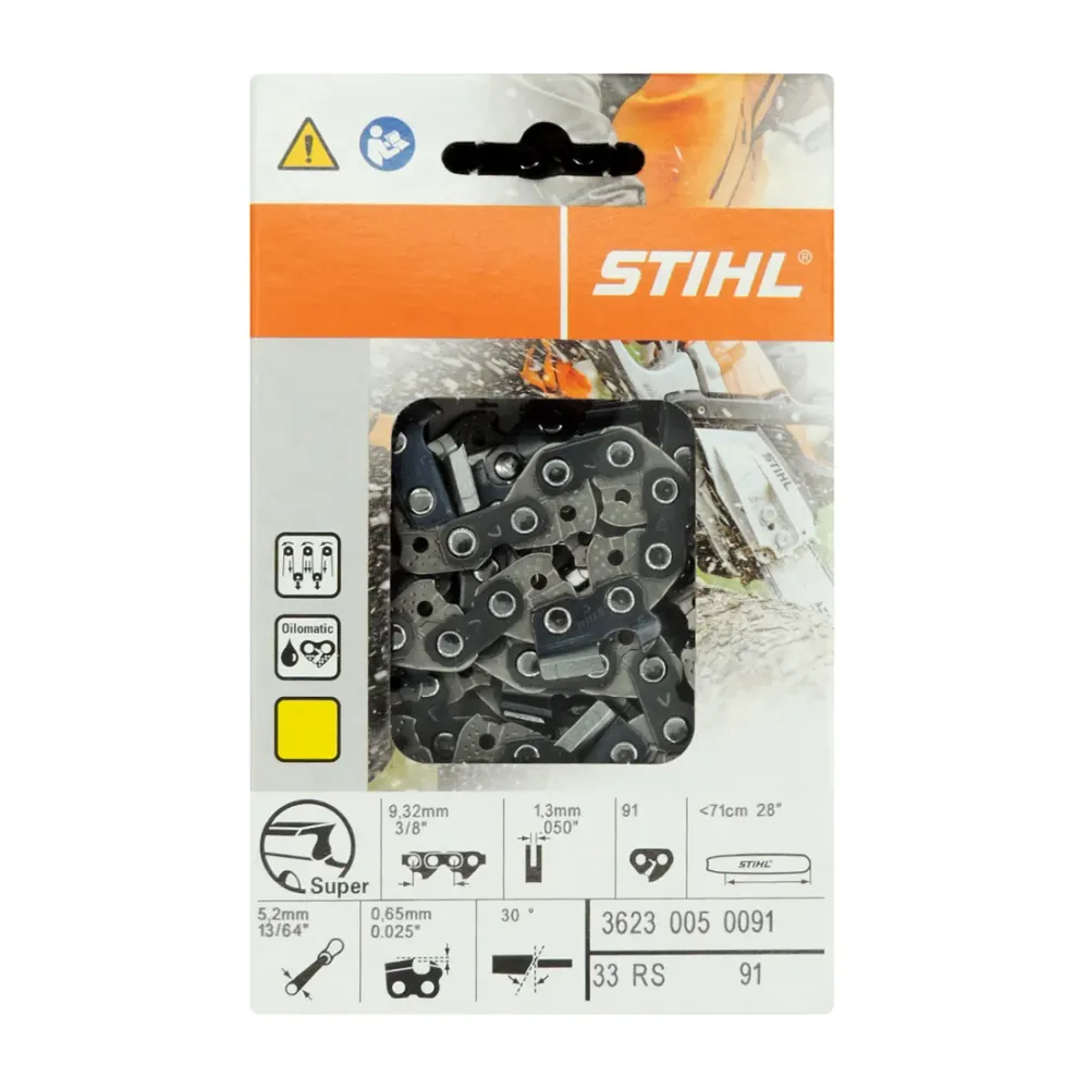 Certificato CE Stihl 3623 005 0091 Chainsaw Chain 28 . 33RS 91