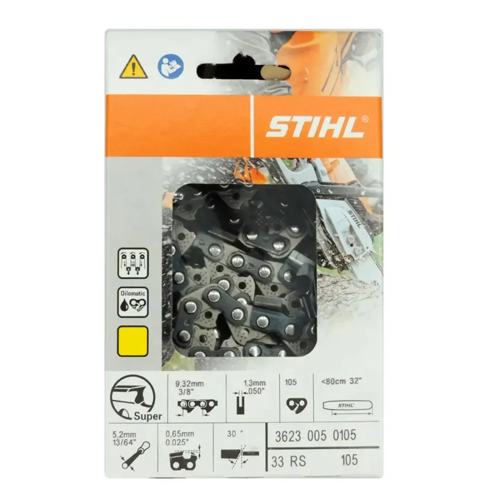 Stihl 3623 005 0105 Chainsaw Chain 32 . 33RS 105 Cilindro da 30mm