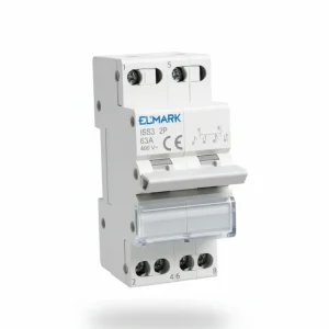 Selettore di Commutazione 1-0-2 2P 63A - Elmark 41928