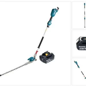 Makita DUN 500 WG Tagliasiepi batteria 18 V 50 cm Brushless + 1x batteria 6,0 Ah - senza caricabatteria