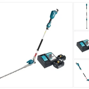 Makita DUN 500 WRG2 Tagliasiepi batteria 18 V 50 cm Brushless + 2x Batteria 6,0 Ah + Caricabatteria