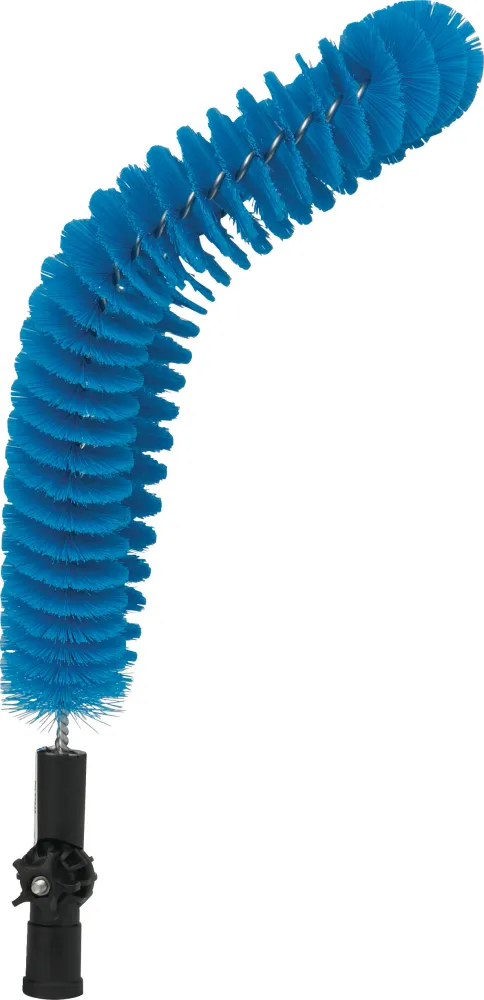 Spazzola tubolare per esterni - 510 mm, Medio, Blu
