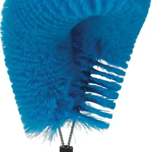Spazzola tubolare per esterni - 530 mm, Morbido, Blu