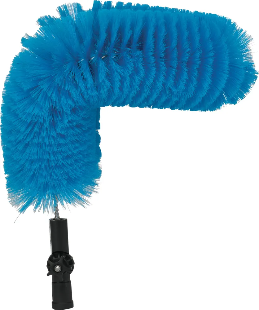 Spazzola tubolare per esterni - 530 mm, Morbido, Blu