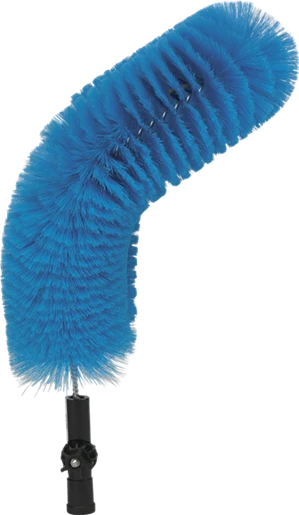 Spazzola tubolare per esterni - 530 mm, Morbido, Blu