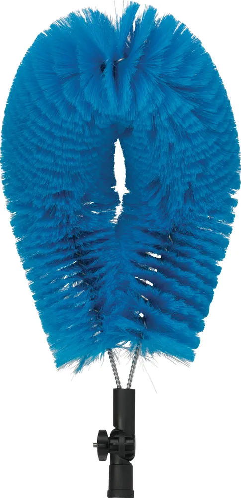 Spazzola tubolare per esterni - 530 mm, Morbido, Blu
