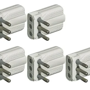 Bticino KIT 5 PZ Spina Corner 2P+T 16A salvaspazio - bianco S2465TAE