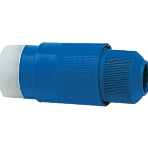 Spina impermeabile 30A 220V blu