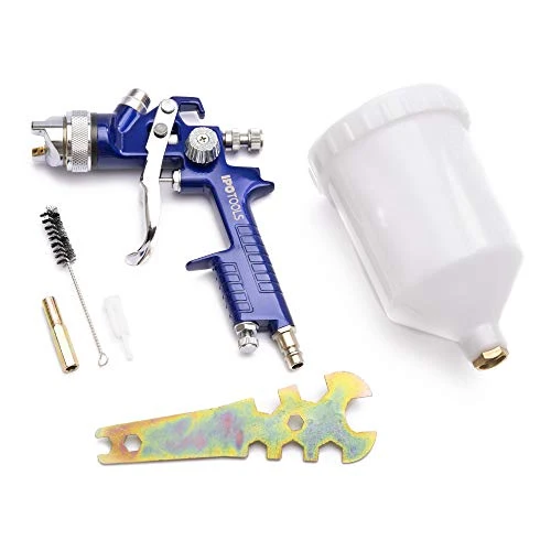 IPOTOOLS Pistola per verniciare spruzzo HVLP H-827P Sistema di Pistola...