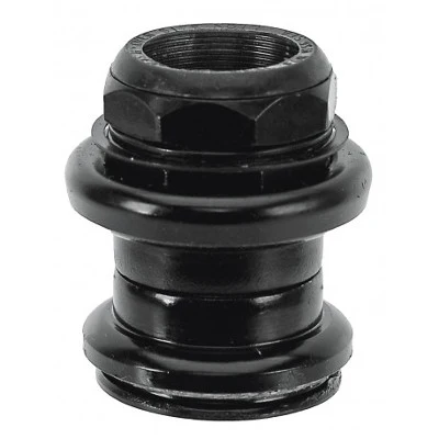 Set sterzo bici filettato 1 pollice nero