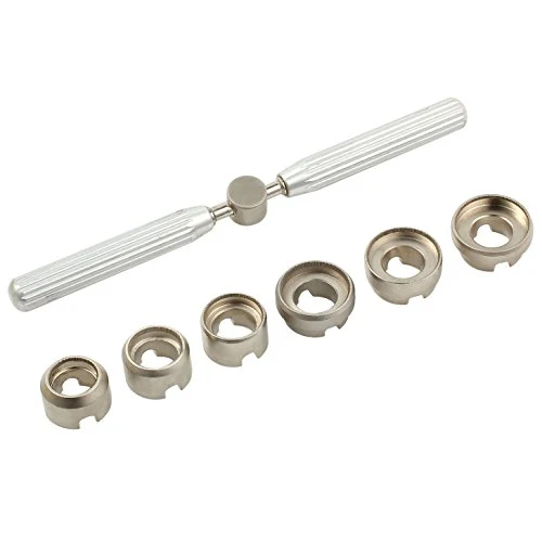 Neoteck Apri Casse per Orologi, Kit Attrezzi Orologiaio Apertura Casse...