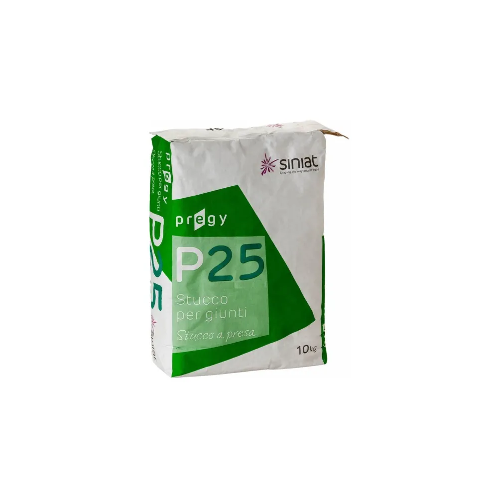 Siniat - Stucco per cartongesso P25 – Confezione da 10 kg