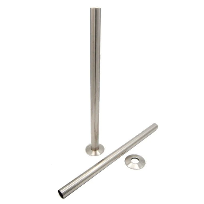 Copritubo per Radiatore Ghisa 300mm Nichel Satin
