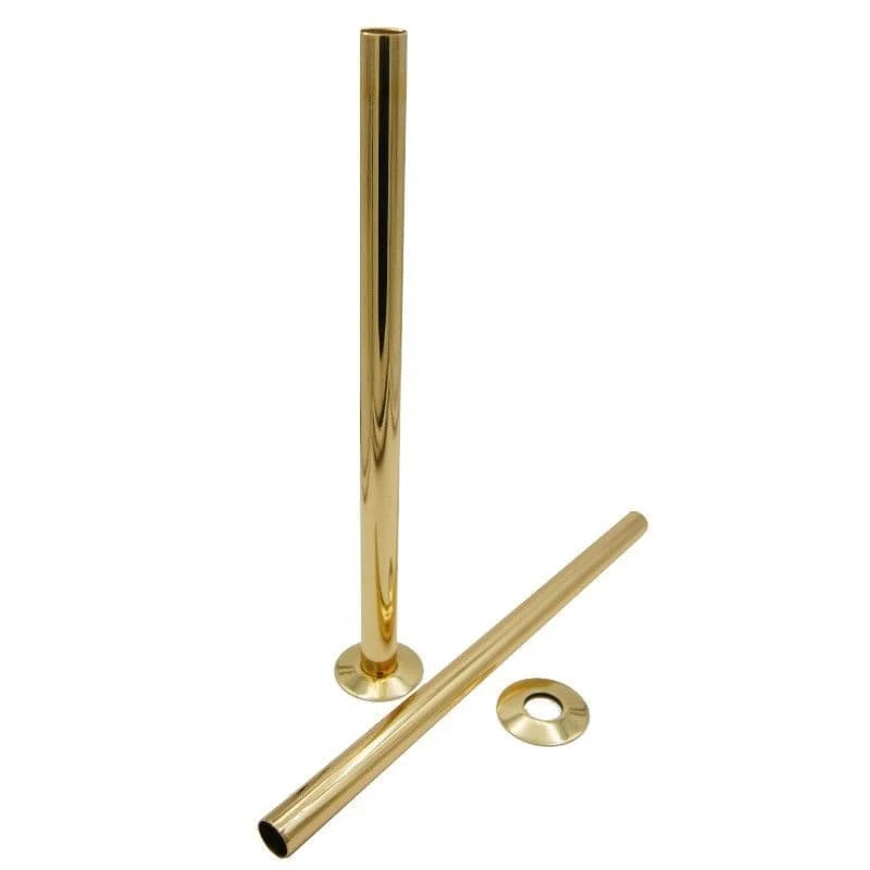 Copritubo per Radiatore Ghisa 300mm Ottone