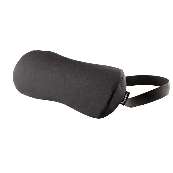 FELLOWES - 100119853 - Cuscino Lombare Breyta - 17 x 35 x 6 cm - tessuto - nero - Fellowes - 103068 - Conf. da 1 Pz.