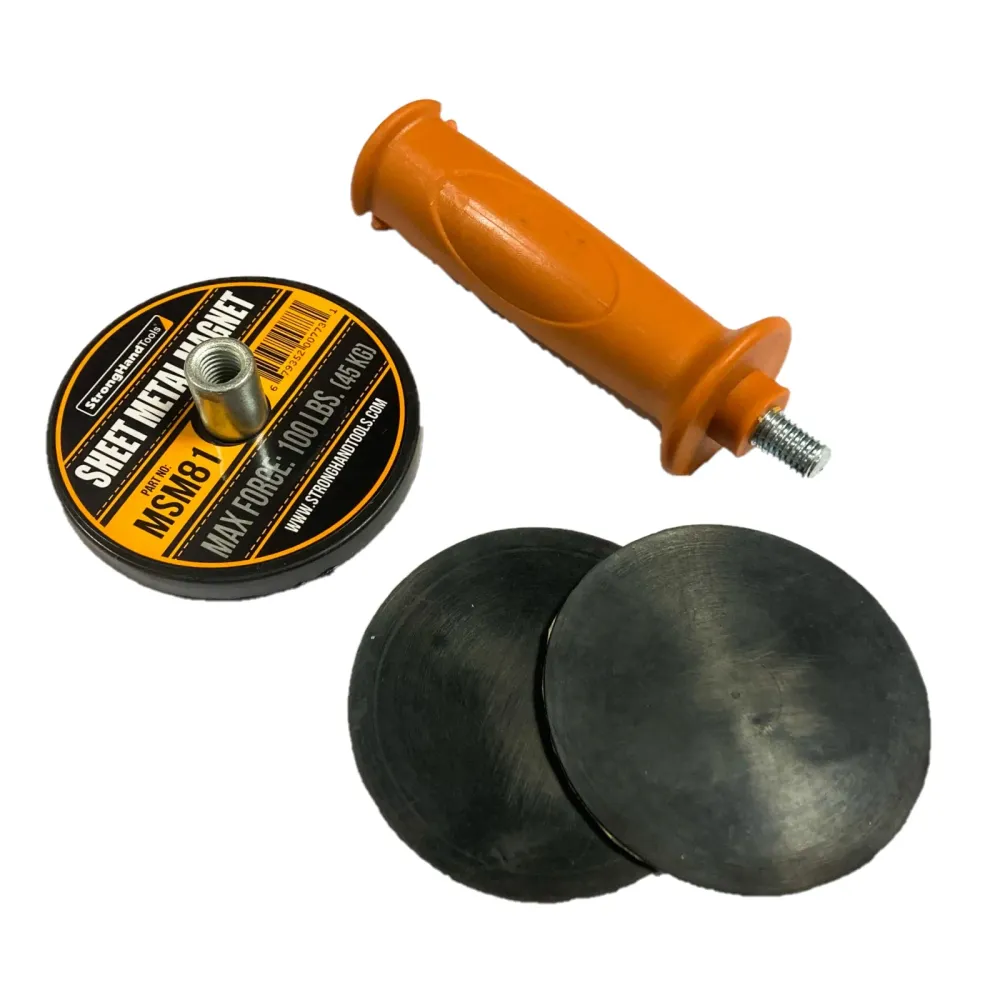Magnete con manico per fogli metallici, ancoraggio per la saldatura STRONGHAND MSM81