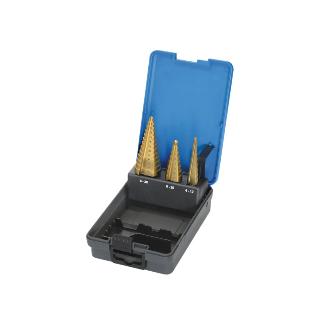 Serie 3 svasatori conici gradino da 4 30 mm cassetta FERVI F430
