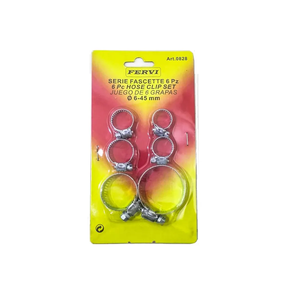Fervi 0828 Serie 6 Fascette assortimento