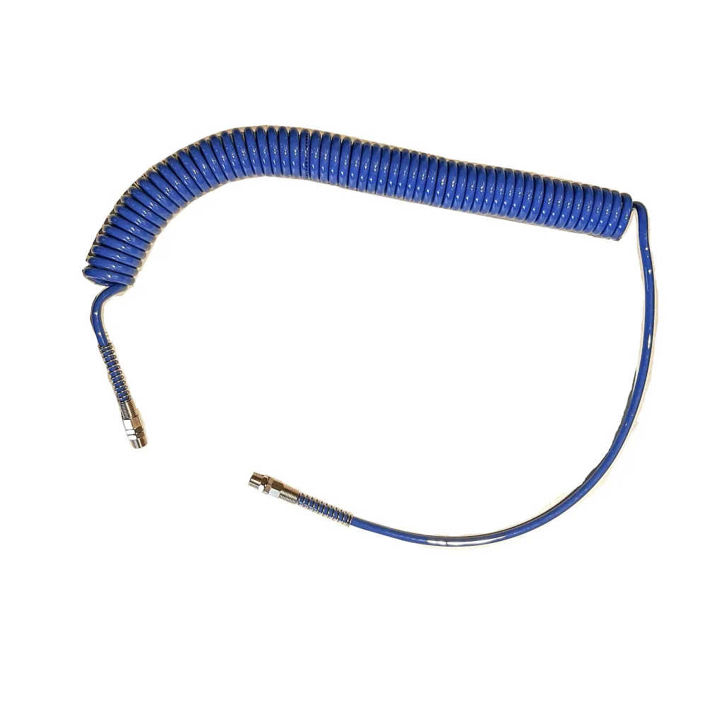 Tubo flessibile spirale per aria compressa raccordato Maschio 1/4" Airex