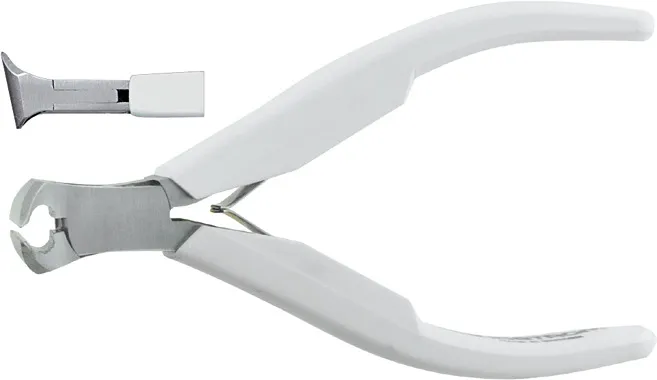 LINDSTR?M Tronchese per elettronica con tagliente frontale e diagonale, FW, Lunghezza complessiva: 108 mm per Quadri di Co...