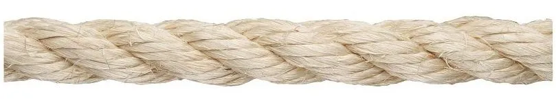 Maniglia Leva Industriale Dörner + Helmer corda sisal naturale intrecciata (bobina) 4 trefoli 10 mm capacità di carico 70...