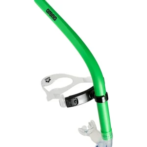 TUBO FRONTALE ARENA SWIM SNORKEL 3 BOCCAGLIO NUOTO PINNATO VERDE