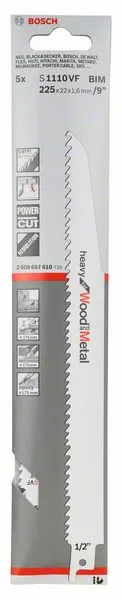BOSCH Lama per sega circolare S 1110 VF Lunghezza 225 mm Larghezza 22 mm ( 4000909619 )