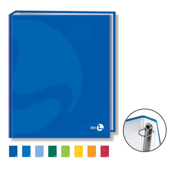 BM - 0107359 - Raccoglitore Color - A5 - 4 anelli tondi 25 mm - dorso 3,5 cm - colori assortiti - BM - 71167 - Conf. da 5 Pz.