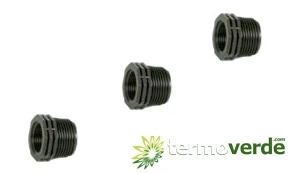 100 pz Bussola riduzione Irritec 623 M/F ½" x 3/8" PP