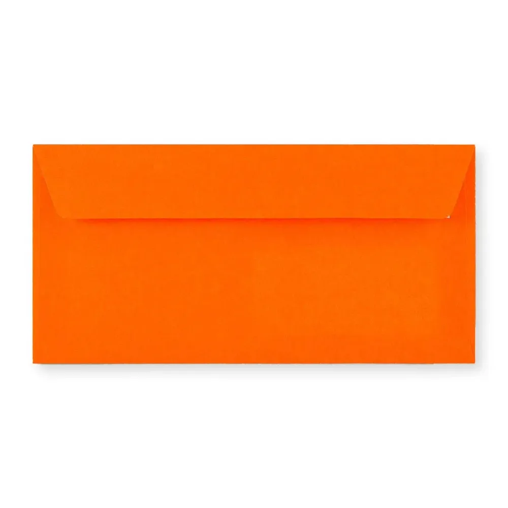 110x220 mm (DL) Busta arancio fluorescente